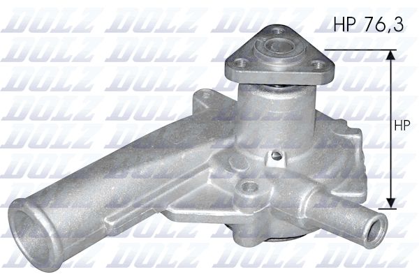 DOLZ F147 Water Pump, engine cooling
