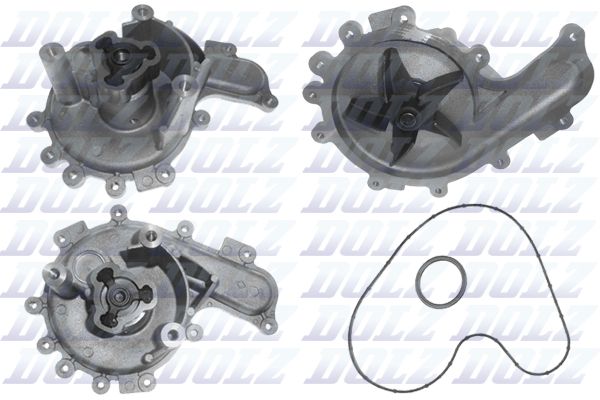 DOLZ F214 Water Pump, engine cooling