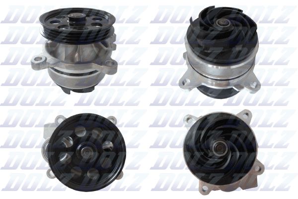 DOLZ F252 Water Pump, engine cooling