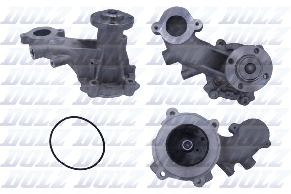 DOLZ F258 Water Pump, engine cooling