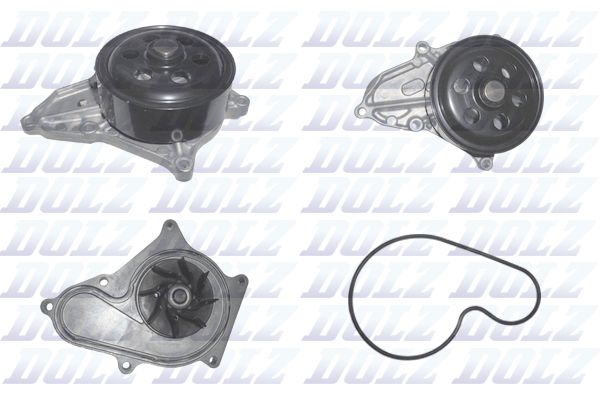DOLZ H146 Water Pump, engine cooling