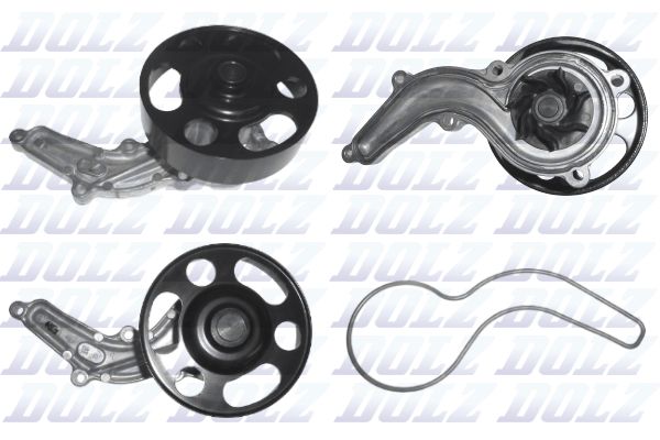 DOLZ H148 Water Pump, engine cooling