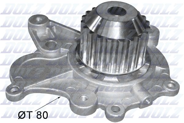 DOLZ H222 Water Pump, engine cooling