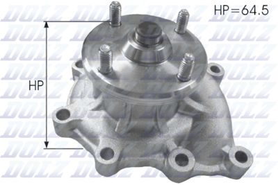 Water Pump, engine cooling DOLZ H225