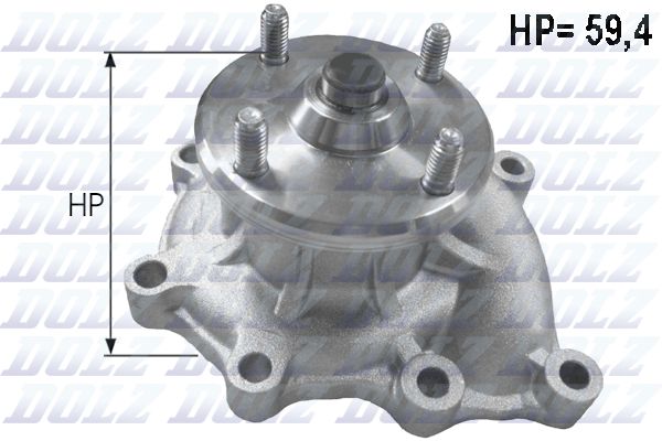 DOLZ K103 Water Pump, engine cooling