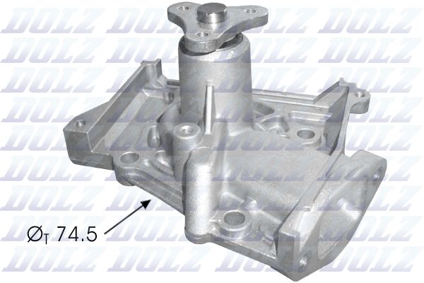 DOLZ K107 Water Pump, engine cooling