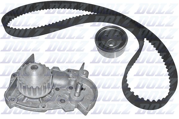 DOLZ KD001 Water Pump & Timing Belt Kit