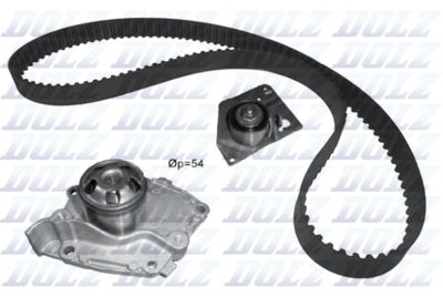 Water Pump & Timing Belt Kit DOLZ KD014