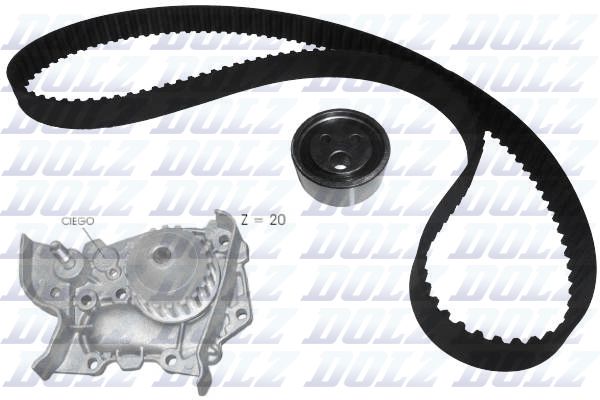 DOLZ KD017 Water Pump & Timing Belt Kit