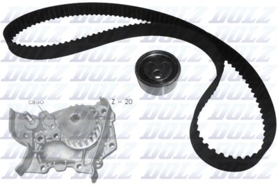 Water Pump & Timing Belt Kit DOLZ KD017