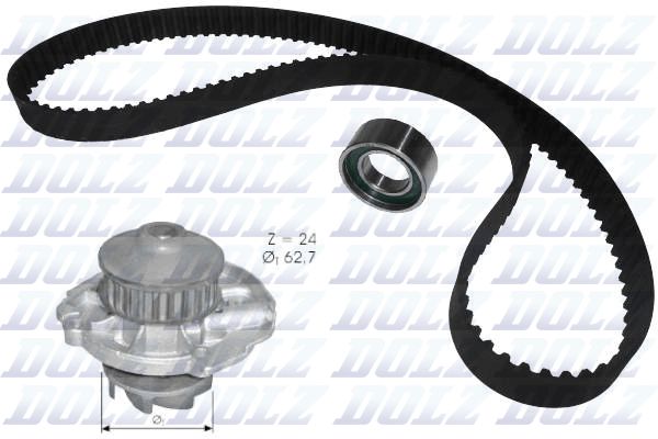 DOLZ KD022 Water Pump & Timing Belt Kit