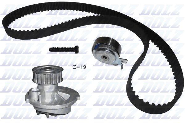 DOLZ KD024 Water Pump & Timing Belt Kit