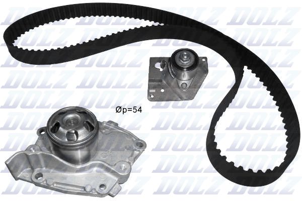 DOLZ KD027 Water Pump & Timing Belt Kit