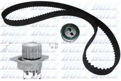 Water Pump & Timing Belt Kit DOLZ KD028