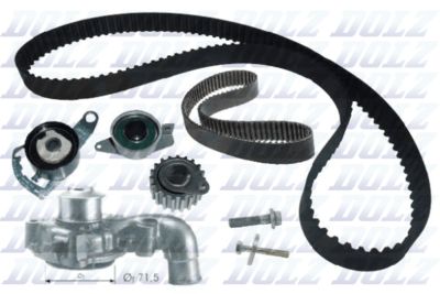 Water Pump & Timing Belt Kit DOLZ KD029