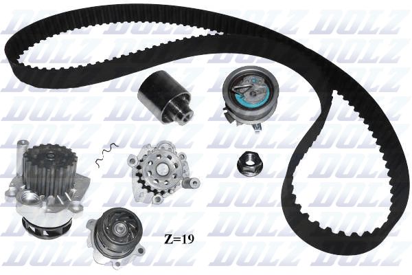 DOLZ KD033 Water Pump & Timing Belt Kit