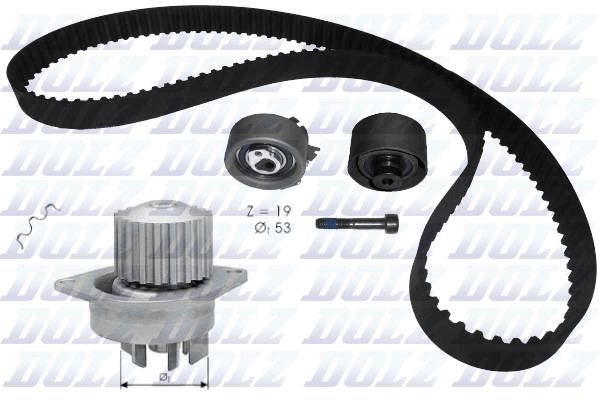DOLZ KD042 Water Pump & Timing Belt Kit