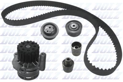 Water Pump & Timing Belt Kit DOLZ KD062