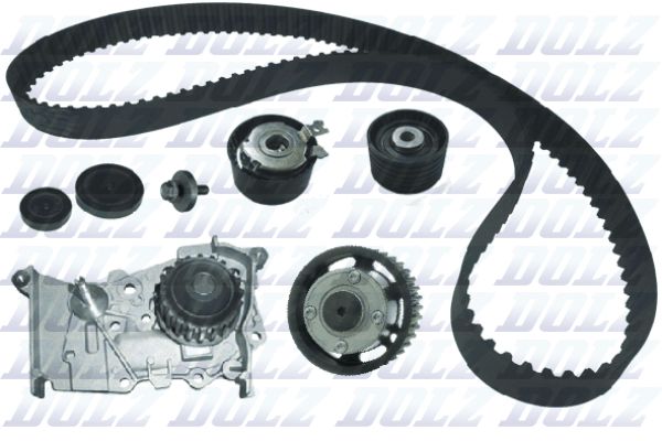 DOLZ KD073V Water Pump & Timing Belt Kit