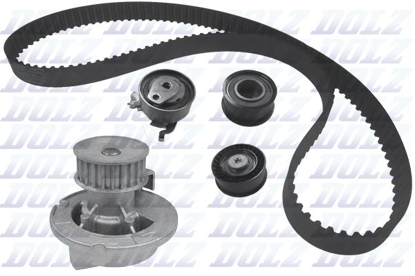 DOLZ KD075 Water Pump & Timing Belt Kit