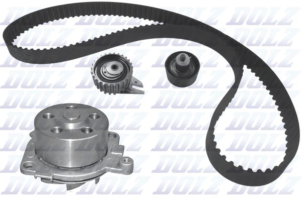 DOLZ KD086 Water Pump & Timing Belt Kit