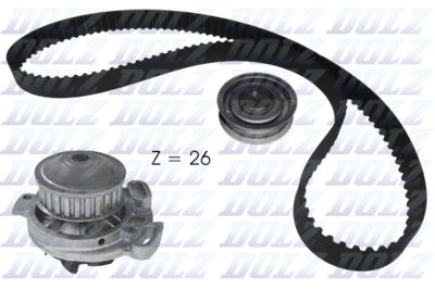 Water Pump & Timing Belt Kit DOLZ KD122