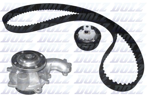 DOLZ KD123 Water Pump & Timing Belt Kit