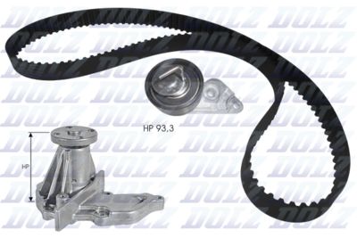 Water Pump & Timing Belt Kit DOLZ KD127