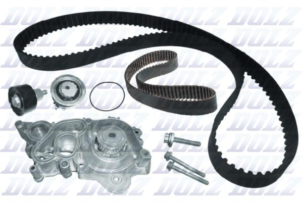 DOLZ KD150 Water Pump & Timing Belt Kit