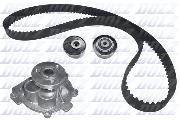 DOLZ KD162 Water Pump & Timing Belt Kit