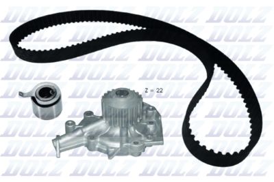 Water Pump & Timing Belt Kit DOLZ KD187