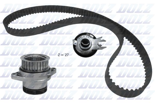 DOLZ KD230 Water Pump & Timing Belt Kit