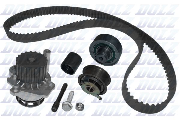 DOLZ KD245 Water Pump & Timing Belt Kit