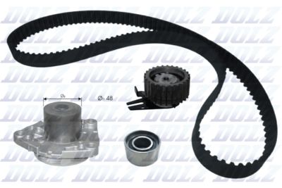Water Pump & Timing Belt Kit DOLZ KD301