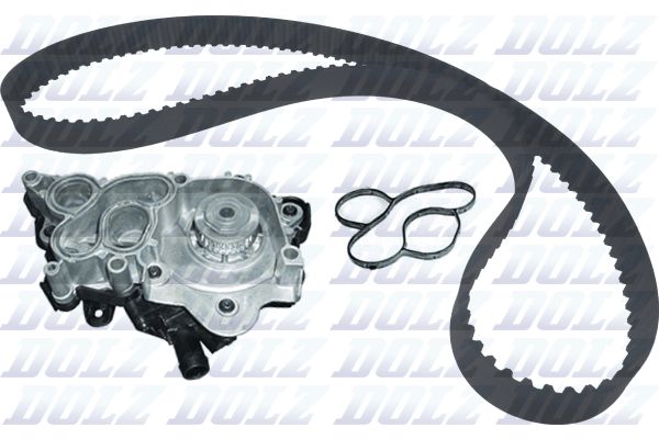 DOLZ KD317 Water Pump & Timing Belt Kit