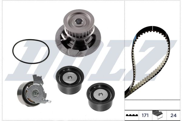 DOLZ KD325 Water Pump & Timing Belt Kit