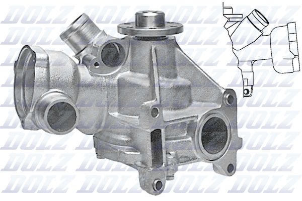 DOLZ M174 Water Pump, engine cooling