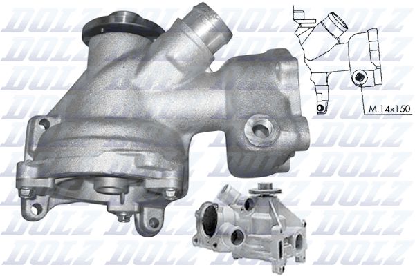 DOLZ M194 Water Pump, engine cooling