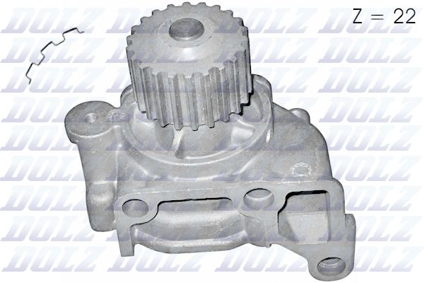 DOLZ M463 Water Pump, engine cooling