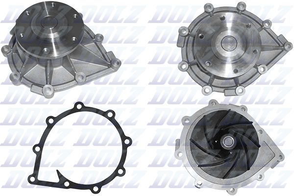 DOLZ M653 Water Pump, engine cooling