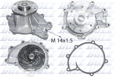 Water Pump, engine cooling DOLZ M654