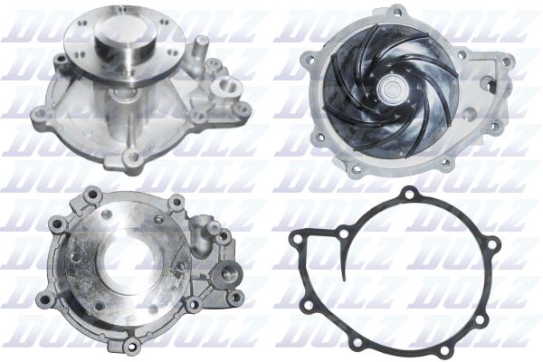 DOLZ M667 Water Pump, engine cooling