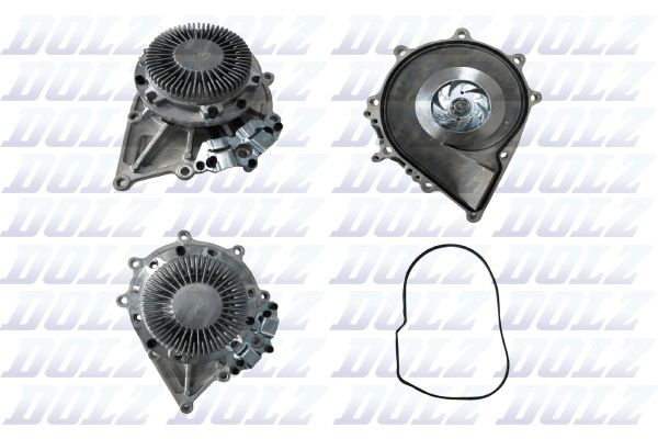 DOLZ M670 Water Pump, engine cooling