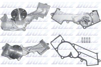 Water Pump, engine cooling DOLZ N157