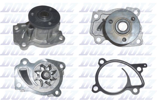 DOLZ N161 Water Pump, engine cooling