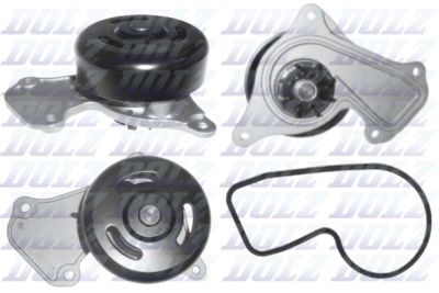 Water Pump, engine cooling DOLZ N163