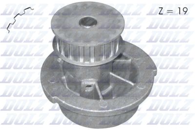 Water Pump, engine cooling DOLZ O105
