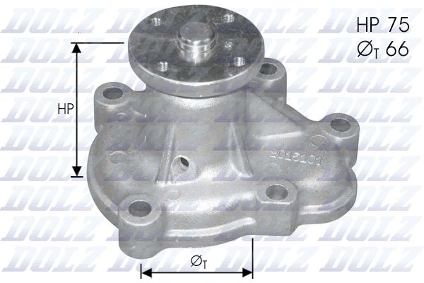 DOLZ O133 Water Pump, engine cooling
