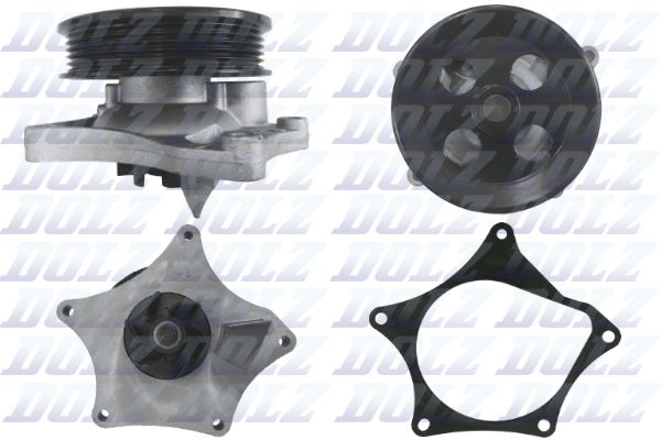 DOLZ O203 Water Pump, engine cooling