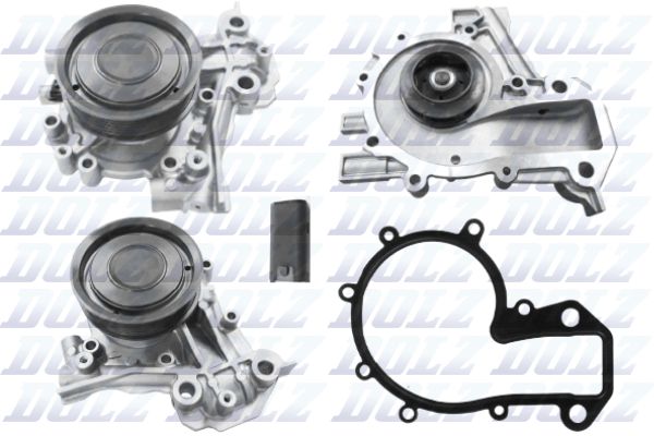 DOLZ O204 Water Pump, engine cooling